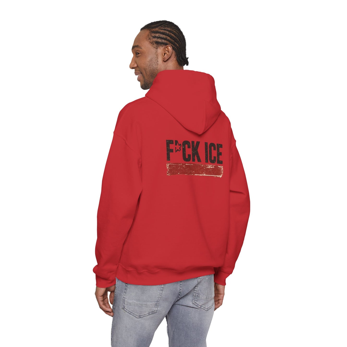 Political Hoodie - "F*CK ICE" Protest Hooded Sweatshirt