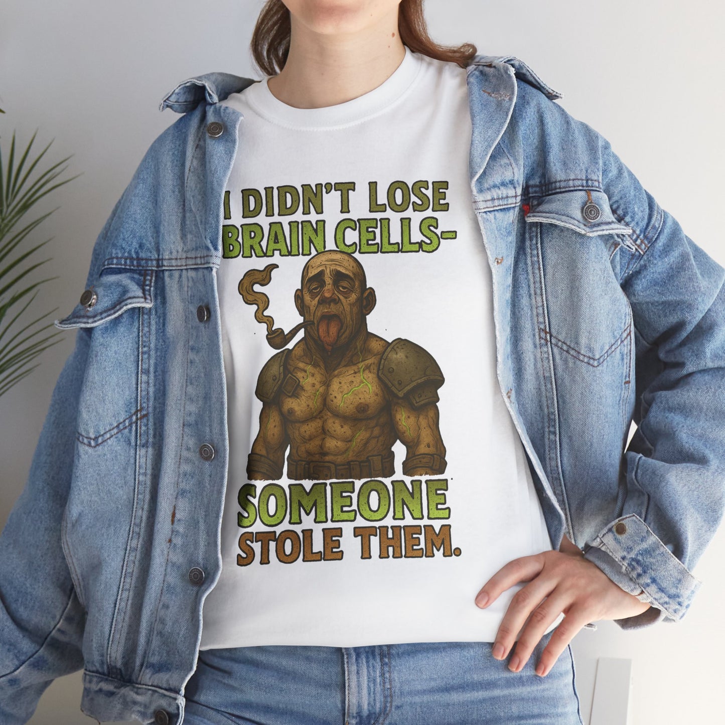 I Didn’t Lose Brain Cells Someone Stole Them T-Shirt | Funny Viking Design