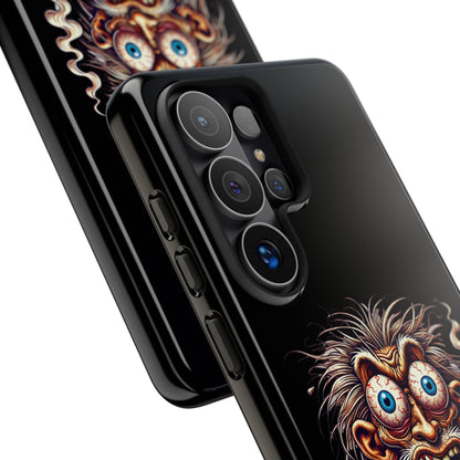 Phone Case — Wild Cartoon Monster Smoking Design