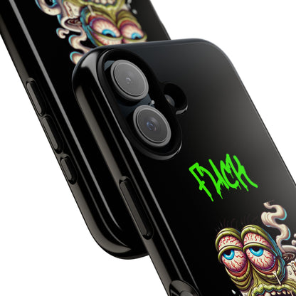 Phone Case — "F*** Monday" Grotesque Coffee Monster Shock Art