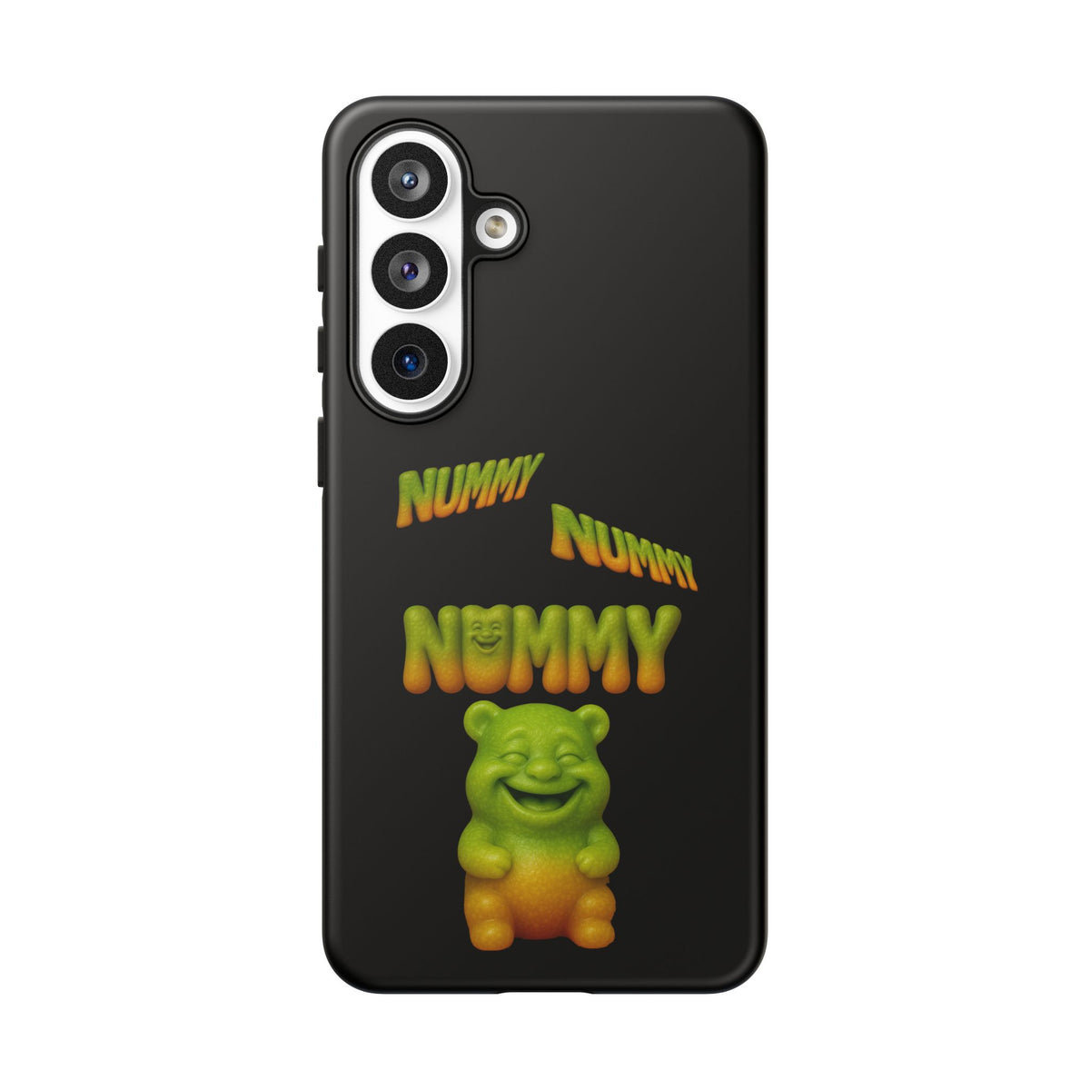 Nummy Gummy Phone Case — Cute Retro Green Gummy Bear Protective Case