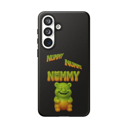 Nummy Gummy Phone Case — Cute Retro Green Gummy Bear Protective Case