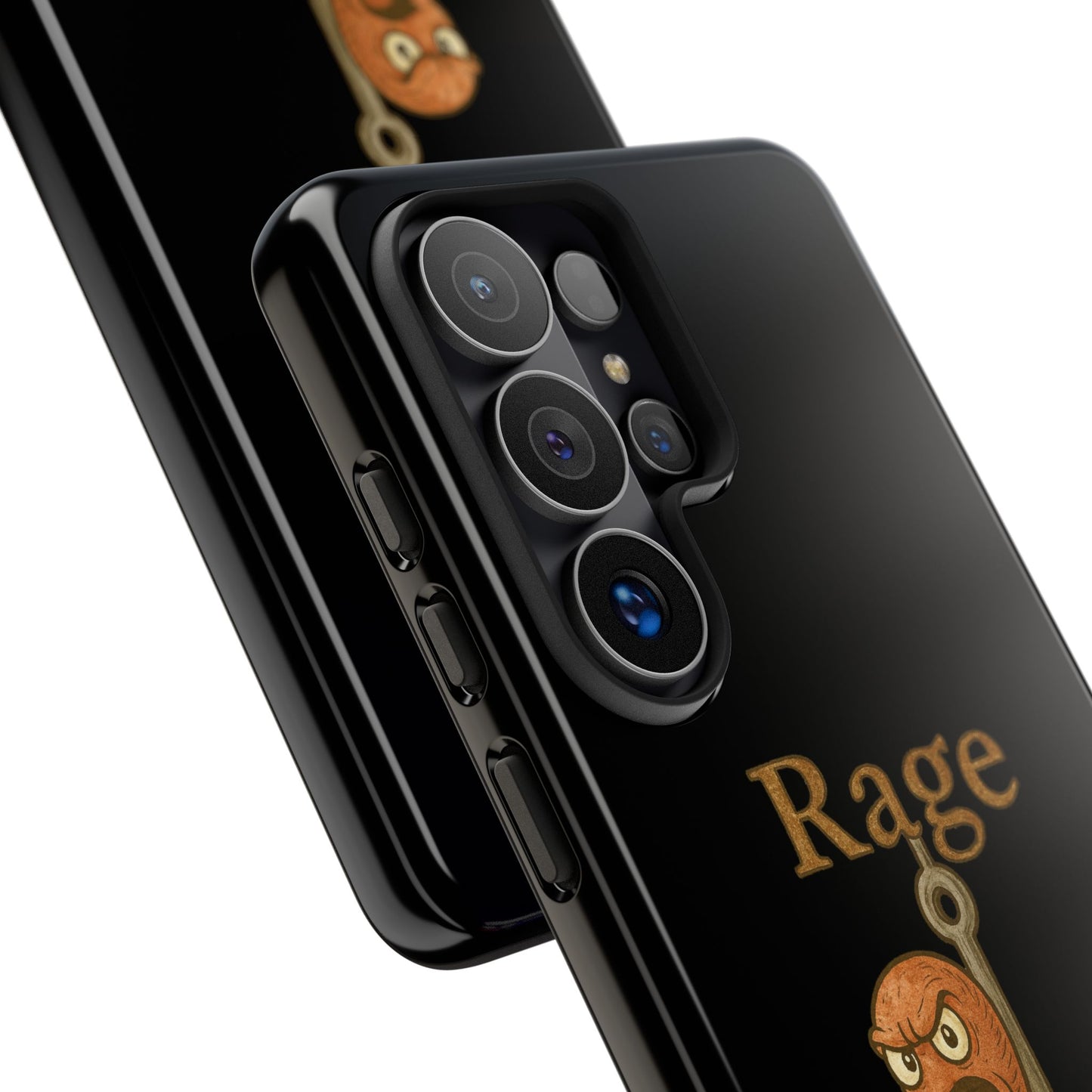 Phone Case — "Rage Bait" Angry Worm Fishing Design