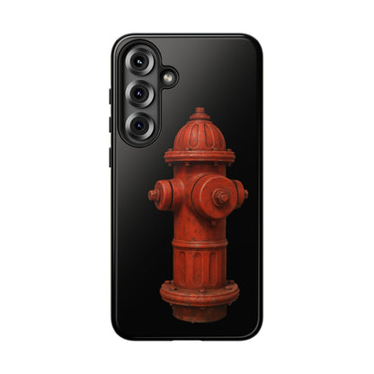 Red Fire Hydrant Phone Case — Tough Protective iPhone Cover