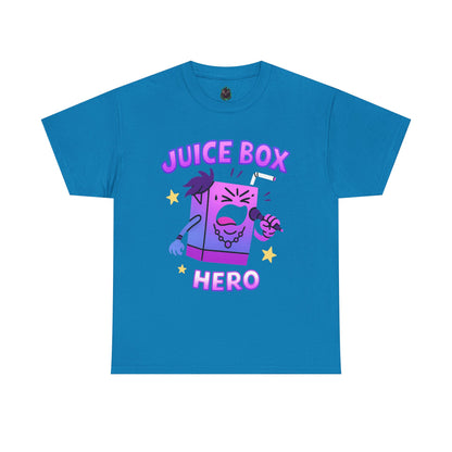 Juice Box Hero T-Shirt | Cute Cartoon Beverage Design