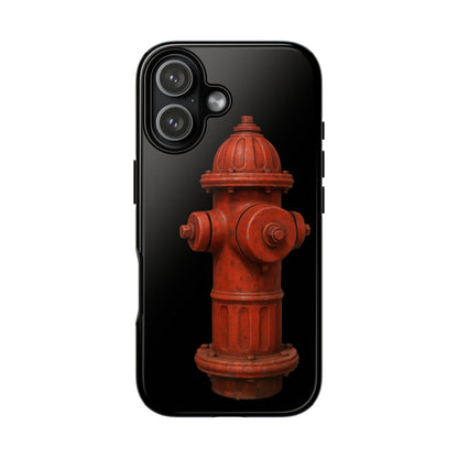 Red Fire Hydrant Phone Case — Tough Protective iPhone Cover