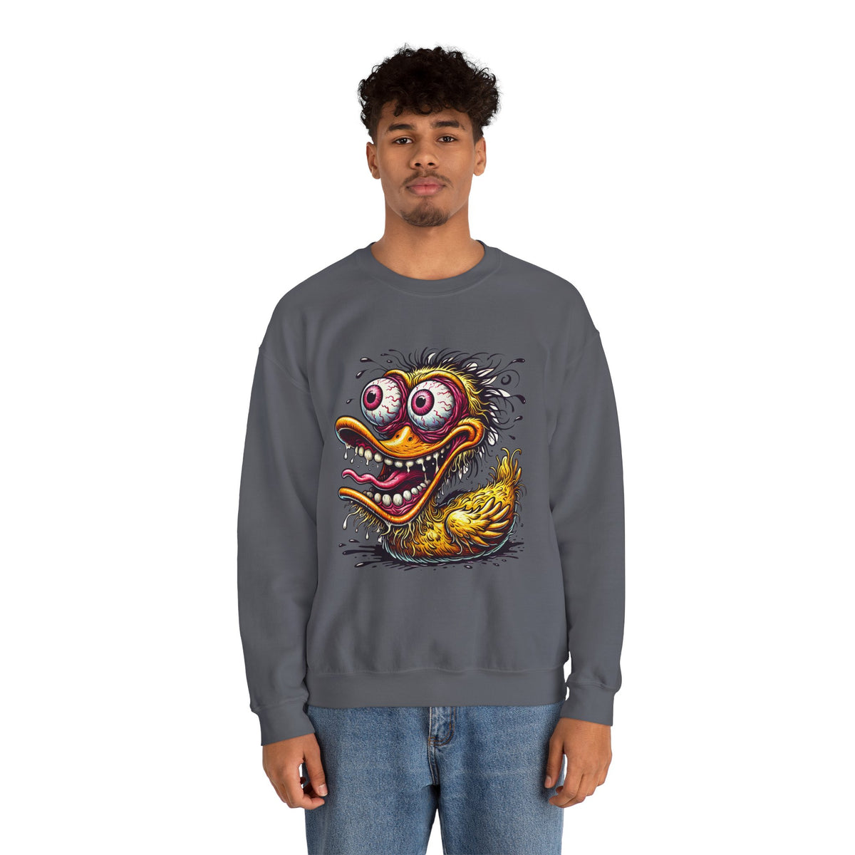Psycho Duck Crewneck Sweatshirt