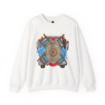 Firefighter by Trade Protector by Choice Crewneck Sweatshirt