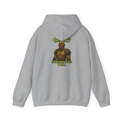 Hoodie — 'I Didn't Loose Brain Cells' Warrior Graphic Hoodie