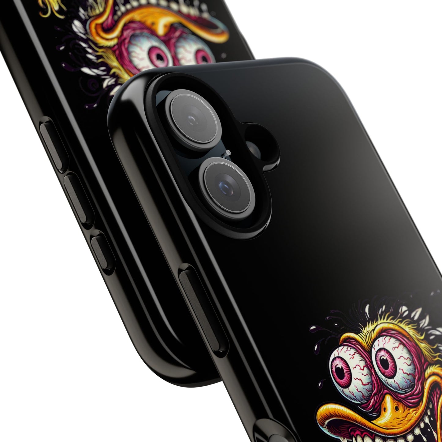 Duck Monster Phone Case — Crazy Cartoon Eye Duck Shock Design Tough Case