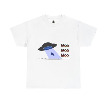"Moo Moo Moo" Alien Abduction T-Shirt