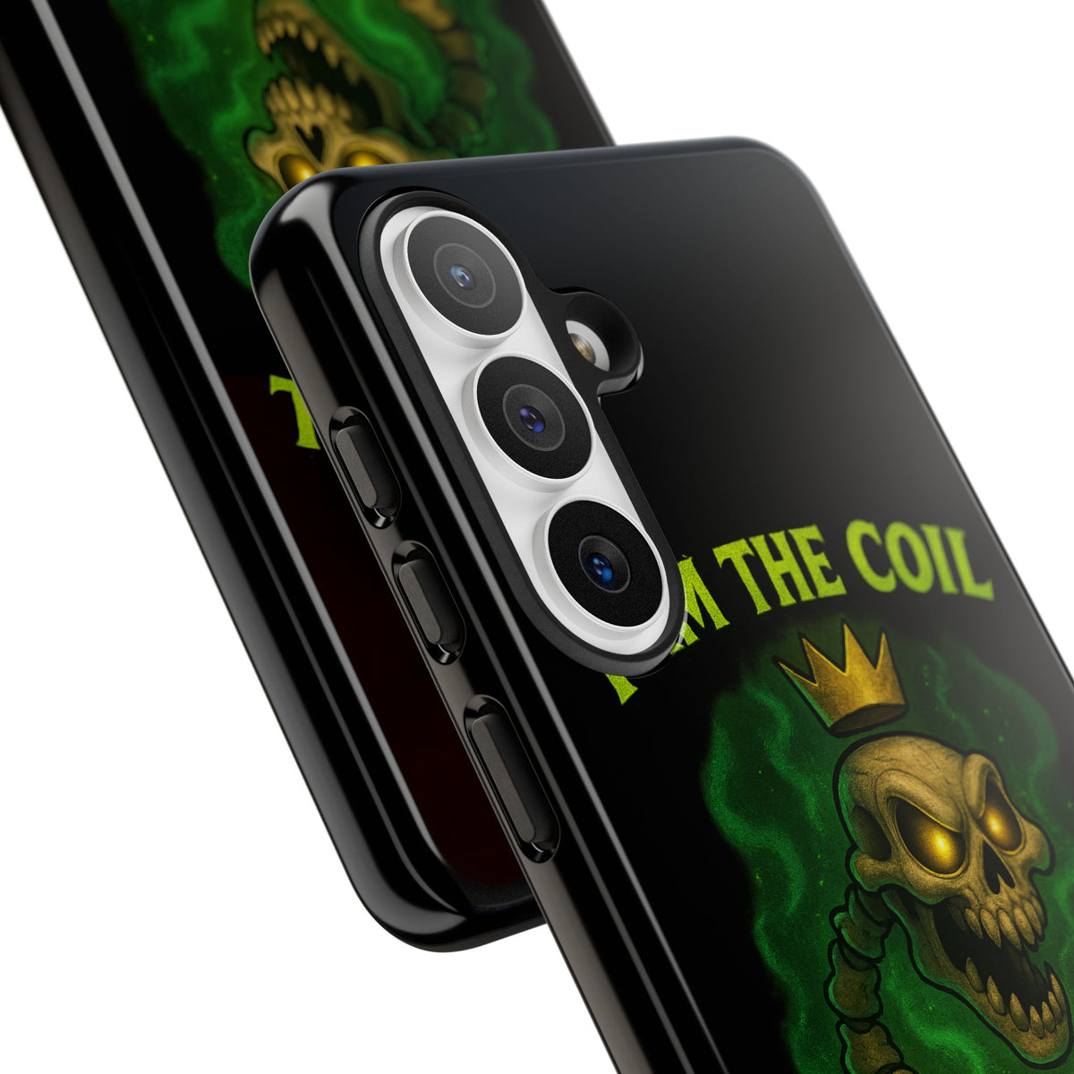 Tough Cases — “I Am The Coil In Your Nightmares” Skull Snake Shockproof Phone Case