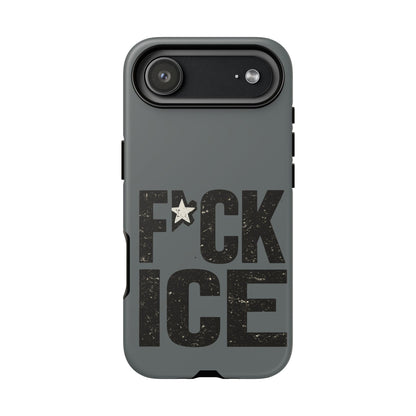 Phone Case — “F*CK ICE” Bold Protest Protective Case