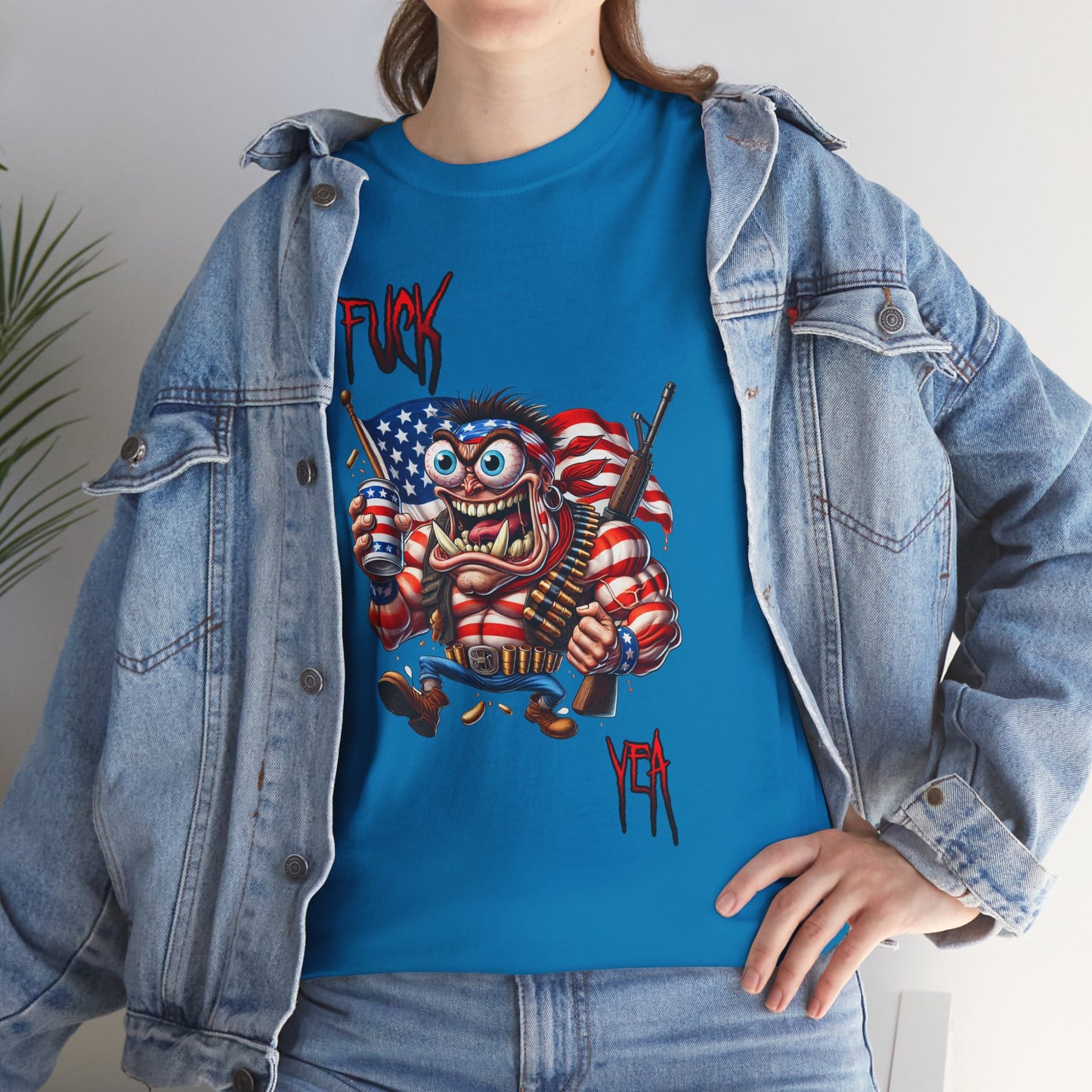 "F* Yeah" Wild Patriotic T-Shirt