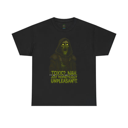 Toxic? Nah Grim Reaper Tee | Spooky Skull Hood Graphic