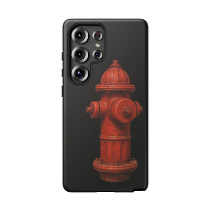 Red Fire Hydrant Phone Case — Tough Protective iPhone Cover