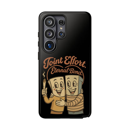 Phone Case — "Joint Effort Eternal Bond" Retro Cannabis Matchstick Design