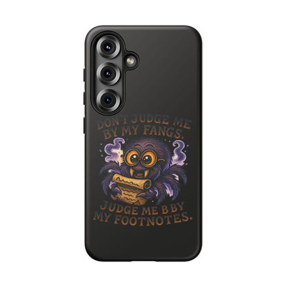 Phone Case — Fiery One-Eyed Demon with "I See Your Soul... And It's Disappointing"