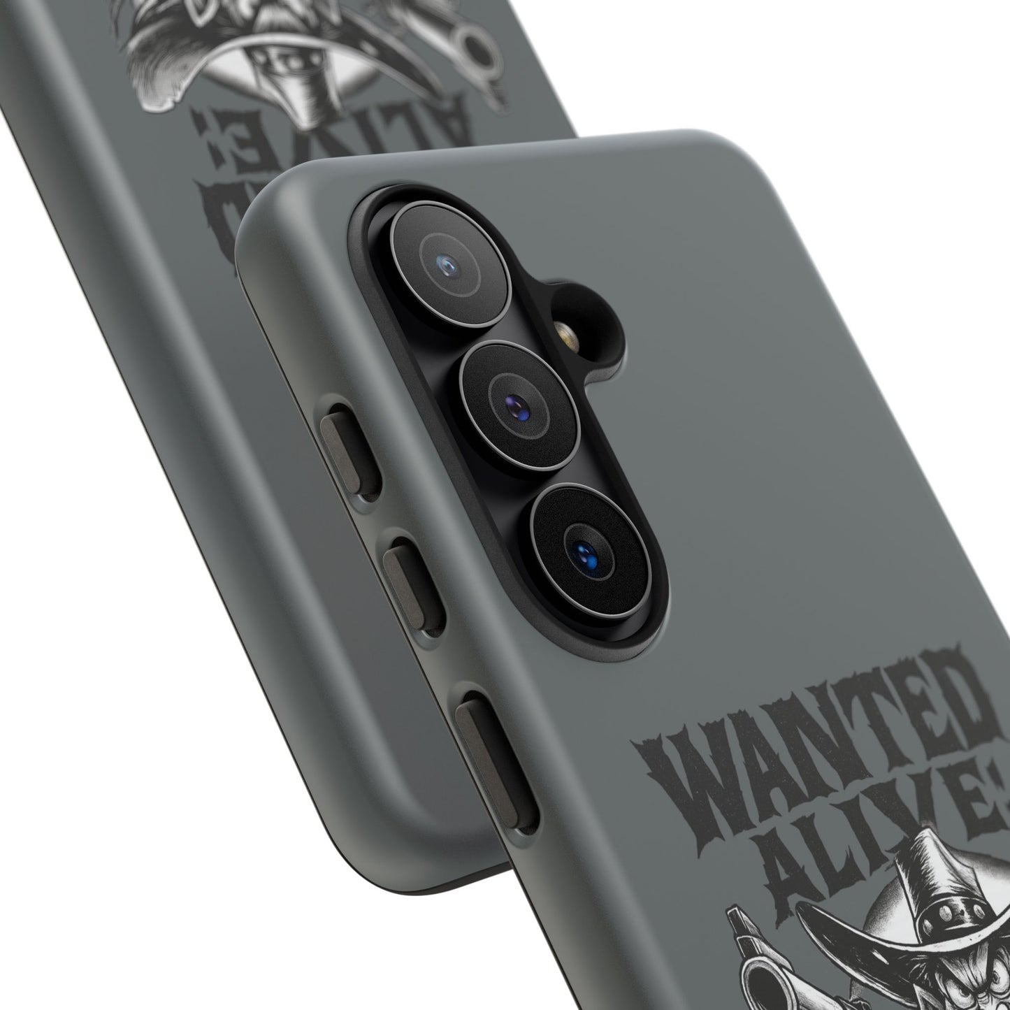 Phone Case — "Wanted Alive!" Cowboy Chewin' Tobacco Graphic