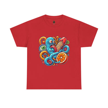 "Psychedelic Creatures" Trippy Art T-Shirt
