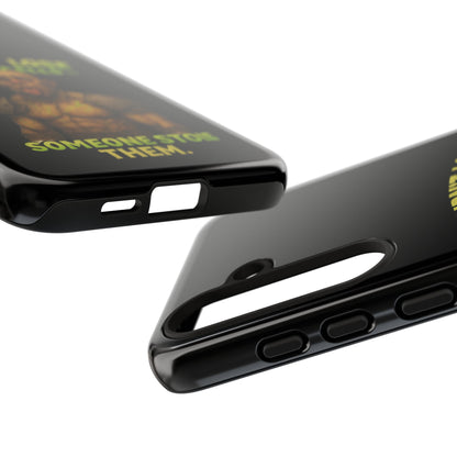 Phone Case — "I Didn't Lose Brain Cells, Someone Stole Them" Funny Zombie Warrior Protective Cover