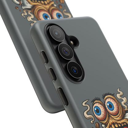 Phone Case — "This Isn't a Cup, It's a Cry for Help" Coffee Monster Design