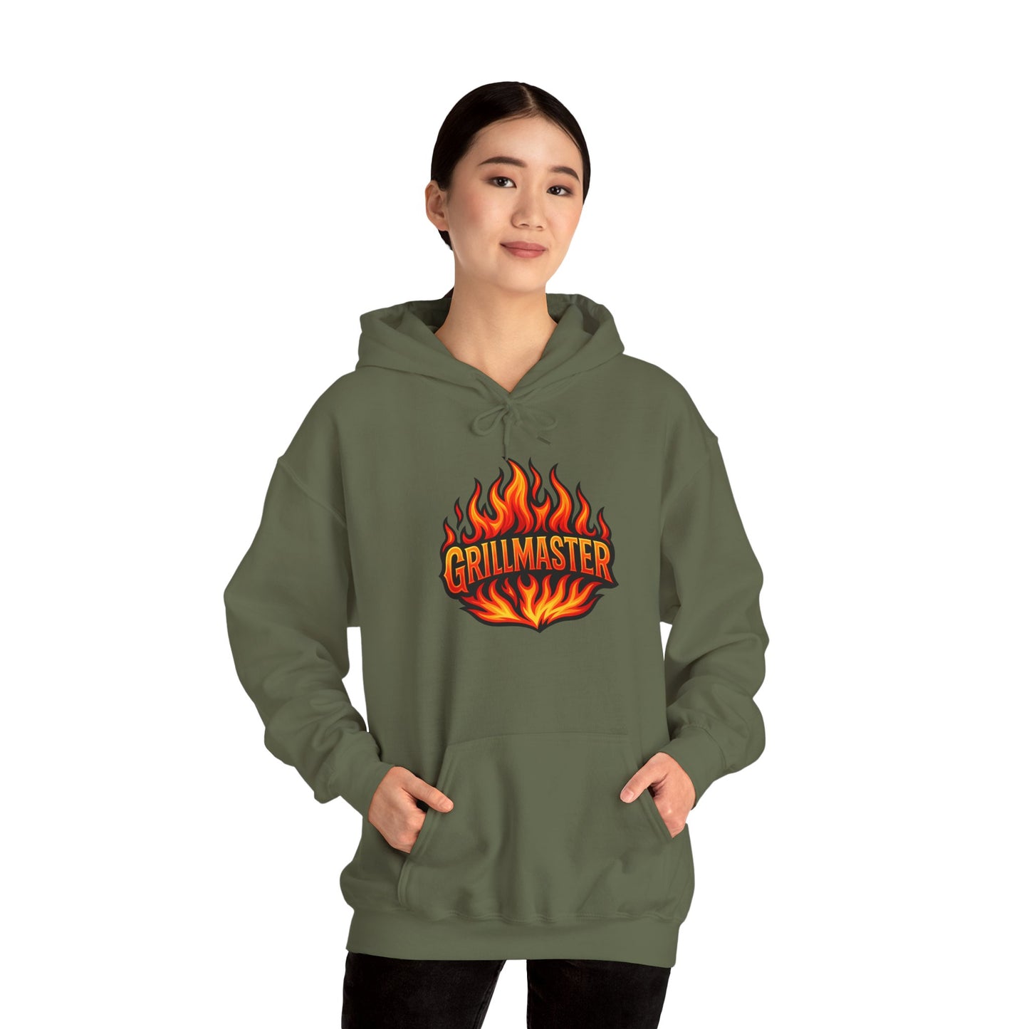 Grillmaster Hoodie – Fire Fueled, Meat Approved