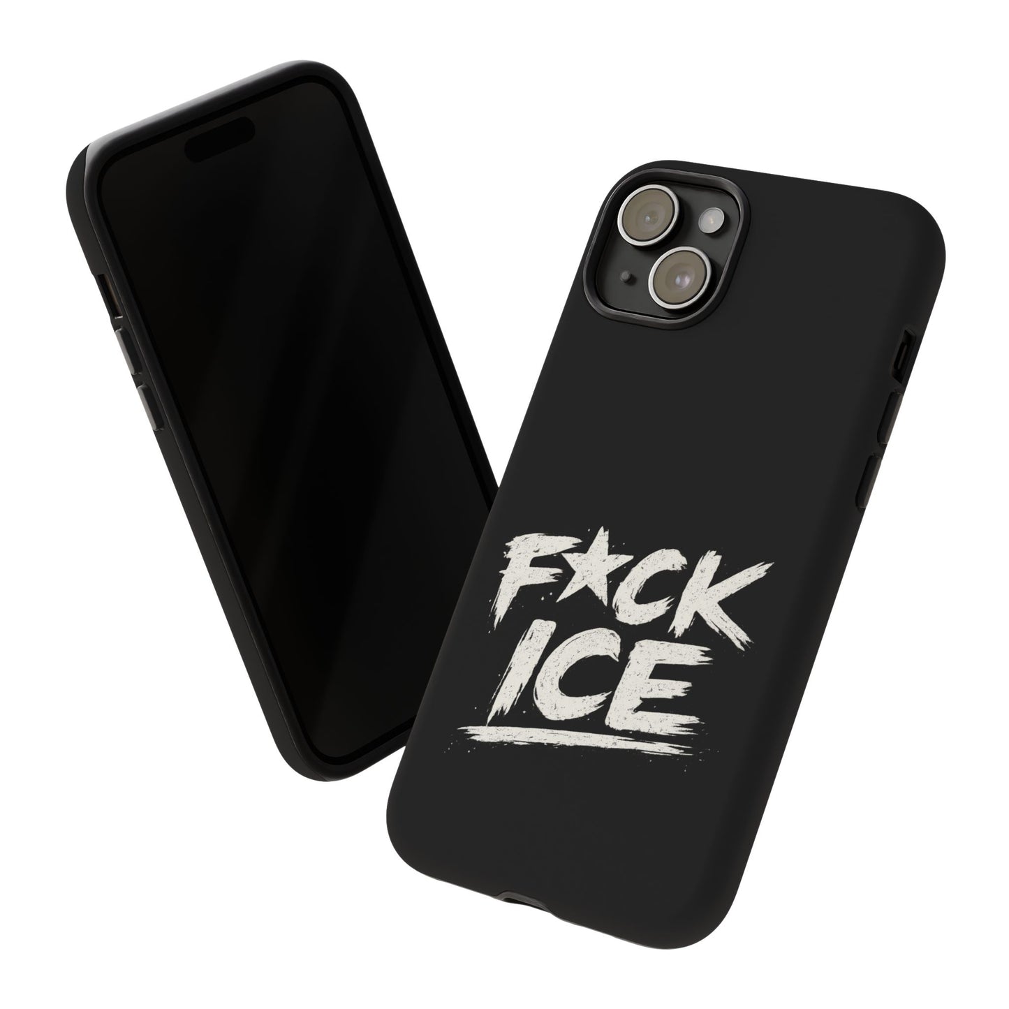 Phone Case — “F*ck Ice” Bold Protest Graphic Protective Case