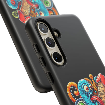 Octopus Surf Phone Case — Colorful Nautical Art Protective Phone Cover