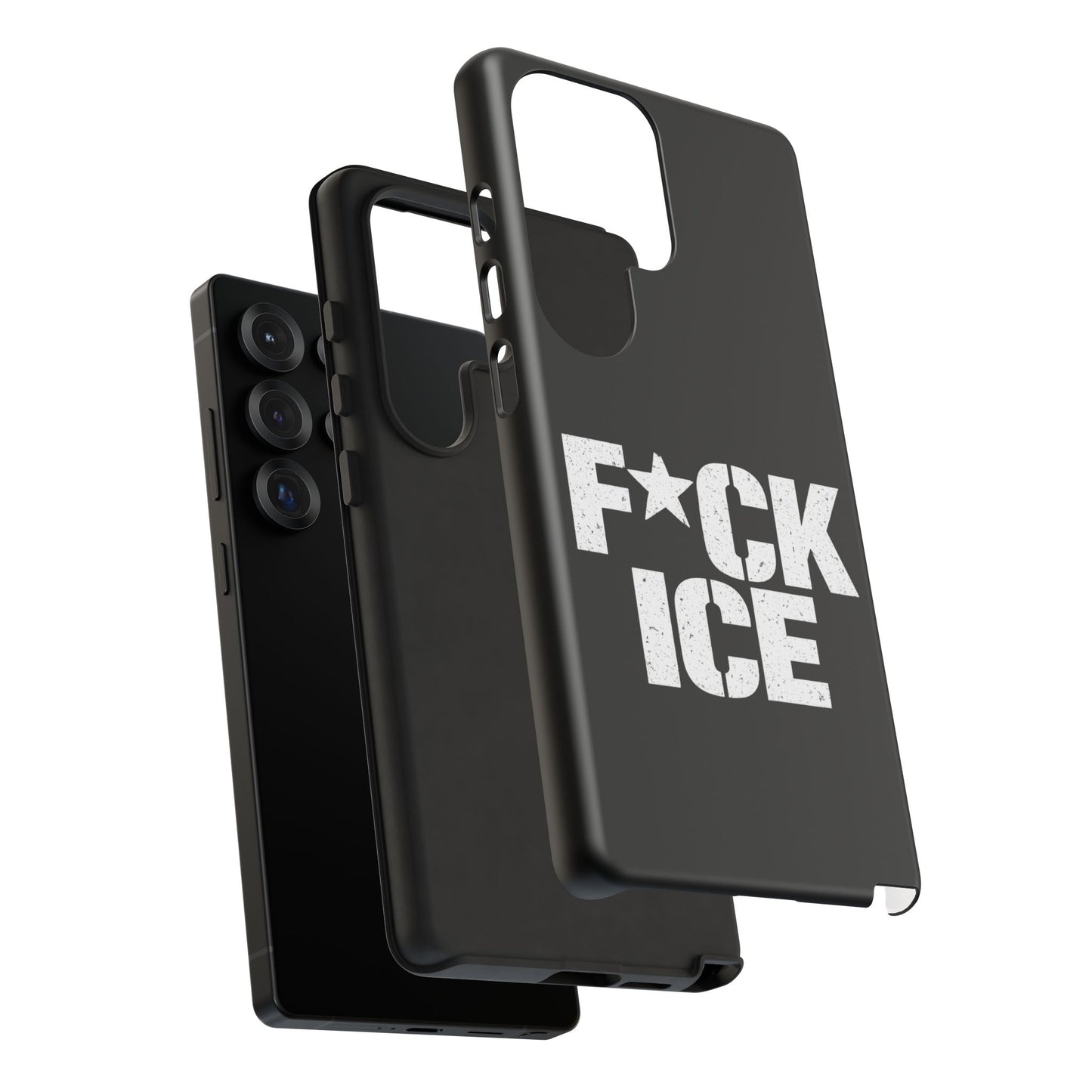 Phone Case — “F*CK ICE” Bold Protest Protective Cover