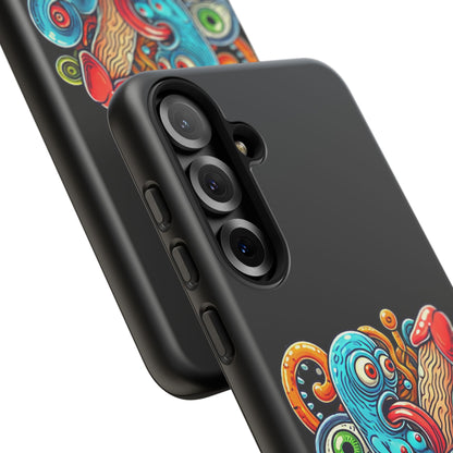 Octopus Surf Phone Case — Colorful Nautical Art Protective Phone Cover
