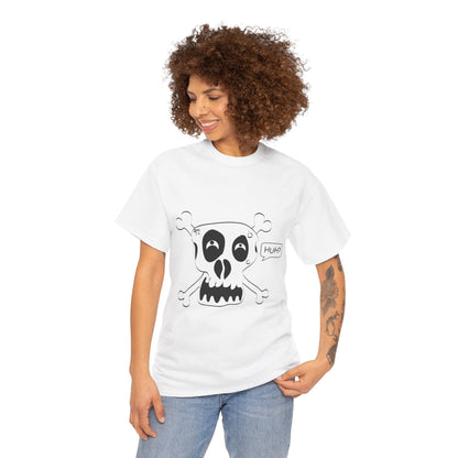 "Huh?" Confused Skull T-Shirt