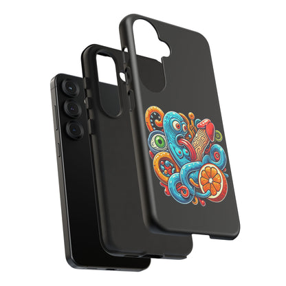 Octopus Surf Phone Case — Colorful Nautical Art Protective Phone Cover
