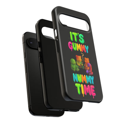 It's Gummy Nummy Time Phone Case — Colorful Gummy Bears Protective Case