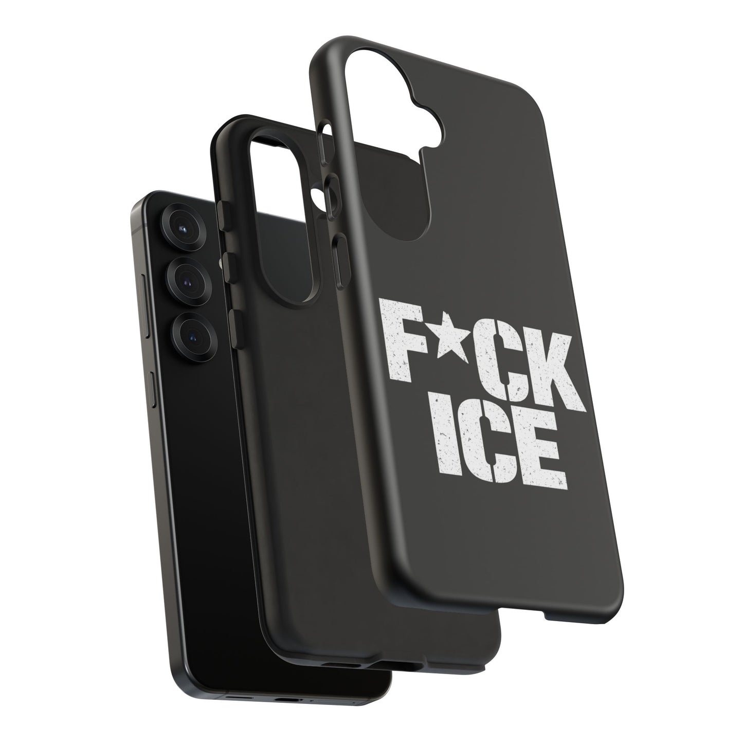 Phone Case — “F*CK ICE” Bold Protest Protective Cover