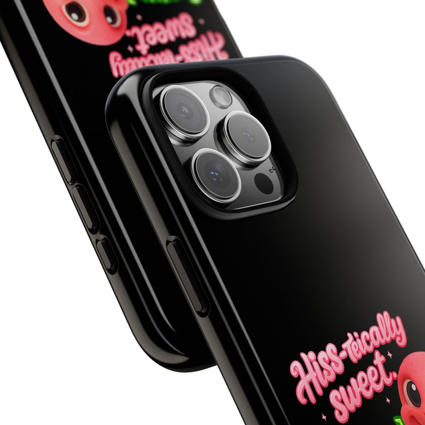 Phone Case — "Hiss-tically Sweet, Dangerously Cute" Worm Design