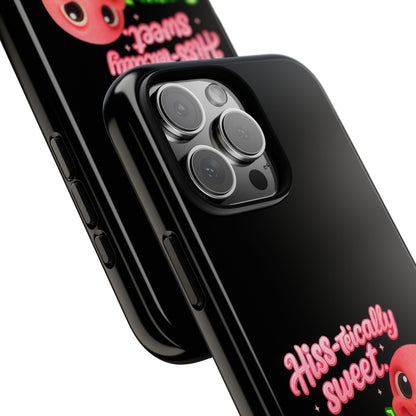Phone Case — "Hiss-tically Sweet, Dangerously Cute" Worm Design