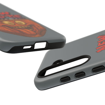 Phone Case — 'New Hairte' Funny Grinning Tongue-Out Monster Design