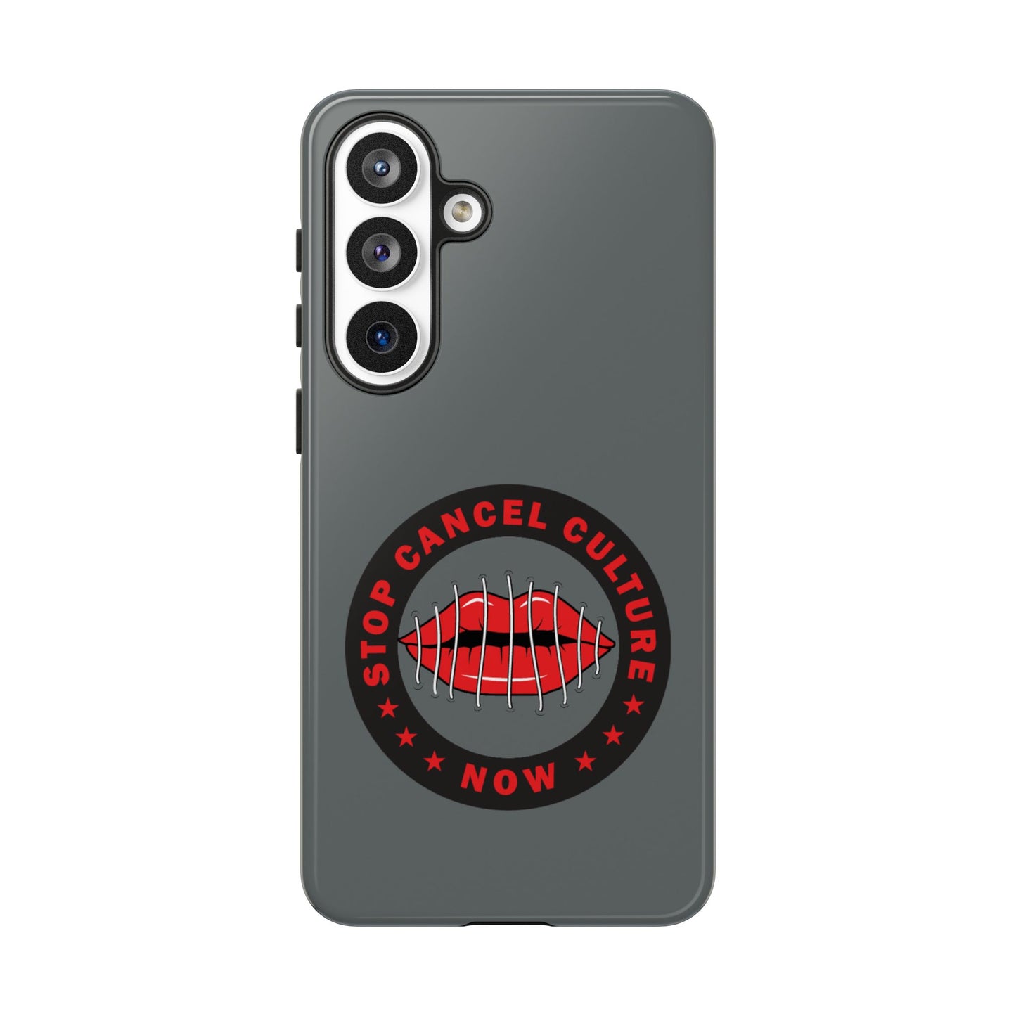 Phone Case — "Stop Cancel Culture Now" Graphic Tough Protective Case