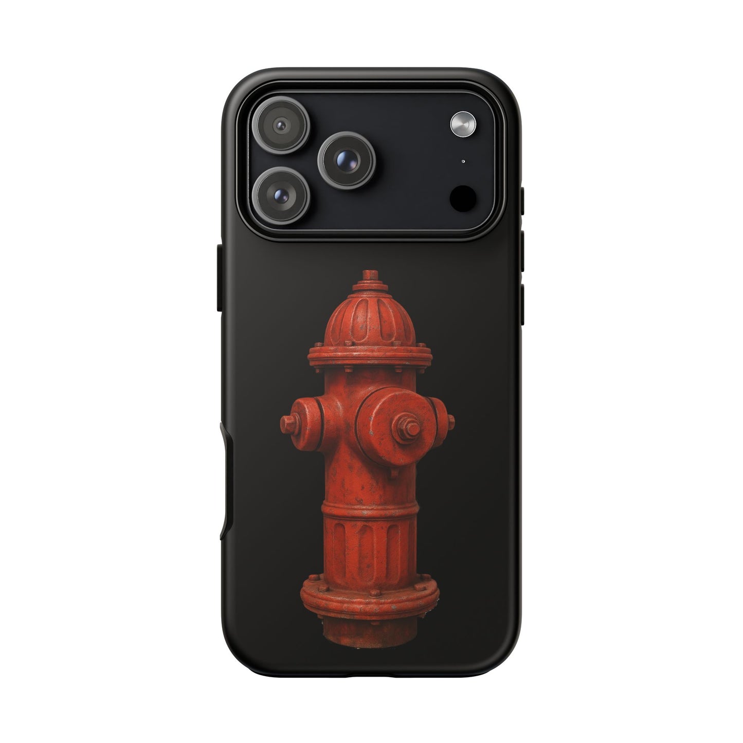Red Fire Hydrant Phone Case — Tough Protective iPhone Cover