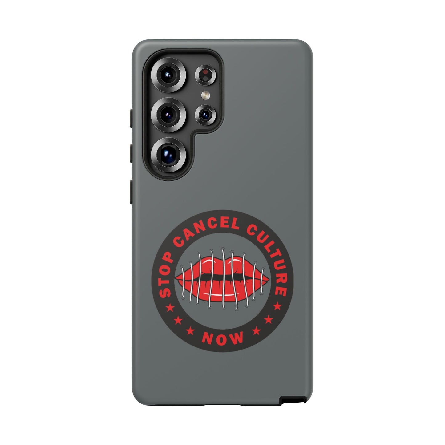 Phone Case — "Stop Cancel Culture Now" Graphic Tough Protective Case