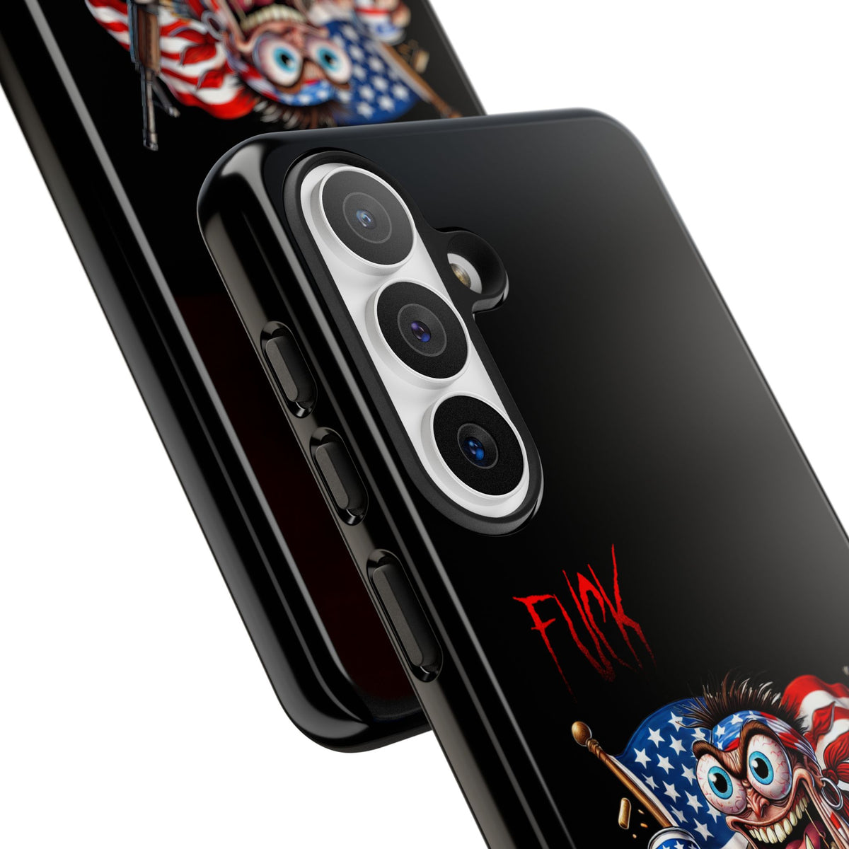 Patriotic Madman Phone Case — 'Funk Yea' USA Flag Tough Case