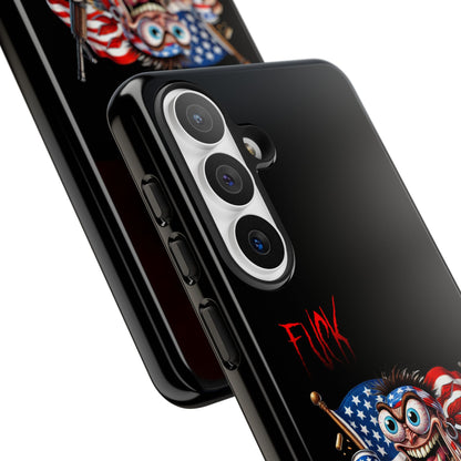 Patriotic Madman Phone Case — 'Funk Yea' USA Flag Tough Case