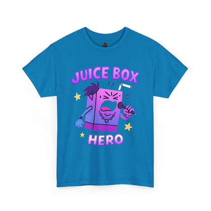 Juice Box Hero T-Shirt | Cute Cartoon Beverage Design