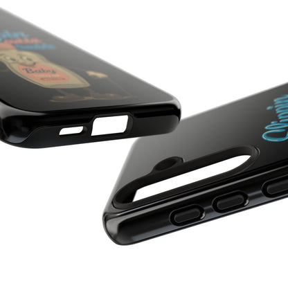 Phone Case — Retro 'Slippin Outta Trouble' Baby Bottle Design