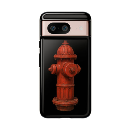 Red Fire Hydrant Phone Case — Tough Protective iPhone Cover