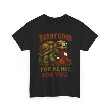 Berry Good Turtle T-Shirt | Cute Snack Stealing Turtle, Retro Graphic