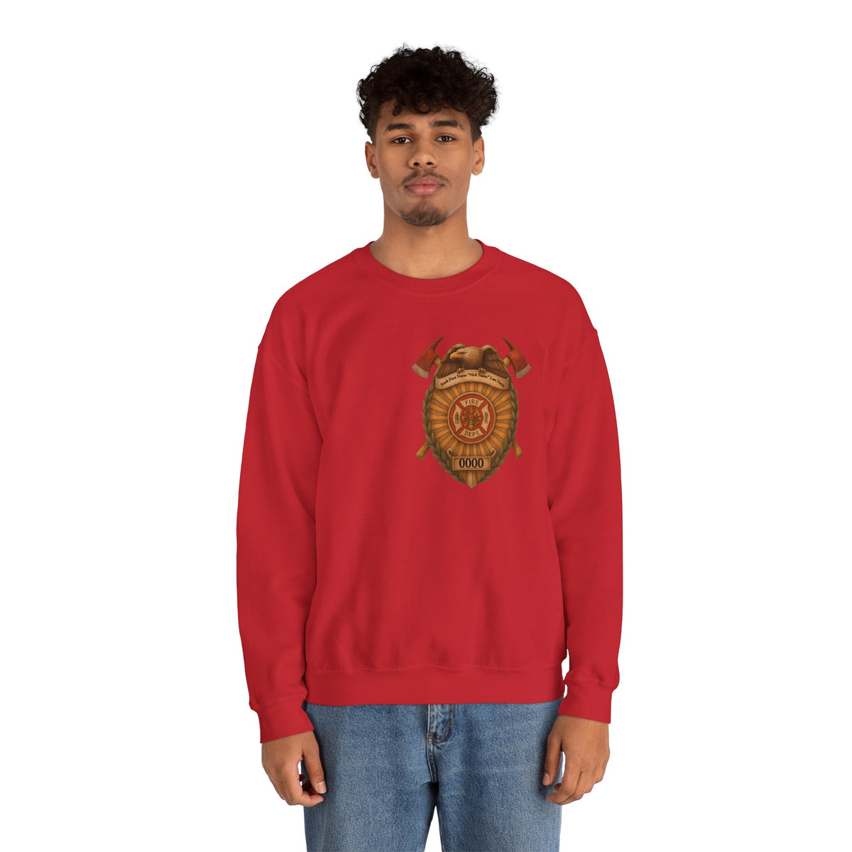 Firefighting: Not a Job, a Brotherhood Crewneck Sweatshirt