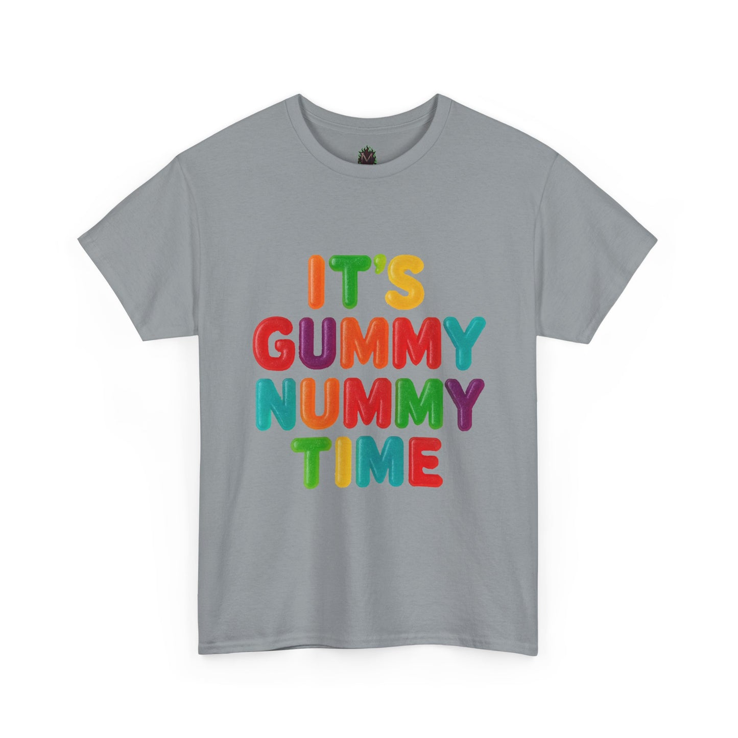 It’s Gummy Nummy Time T-Shirt | Colorful Retro Candy Typography