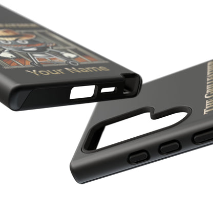 Grillfather Personalized Phone Case — Funny BBQ Smoker Design